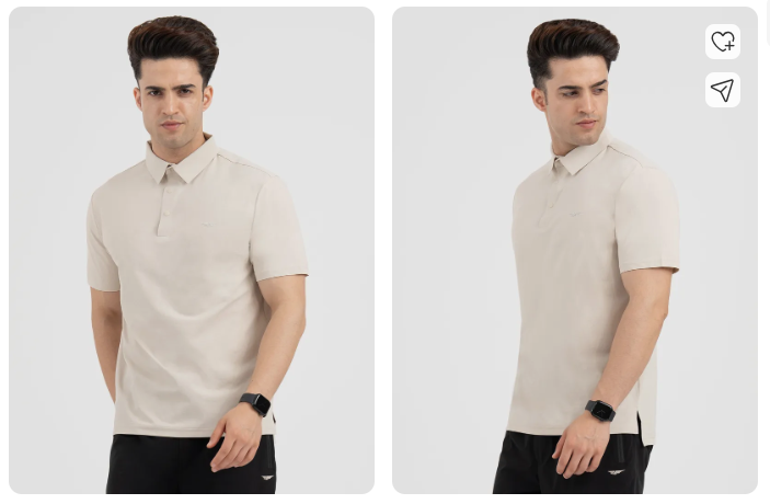 Red Tape Solid Men Polo Neck Beige T-Shirt Stylish, Comfortable & Budget-Friendly Casual Wear