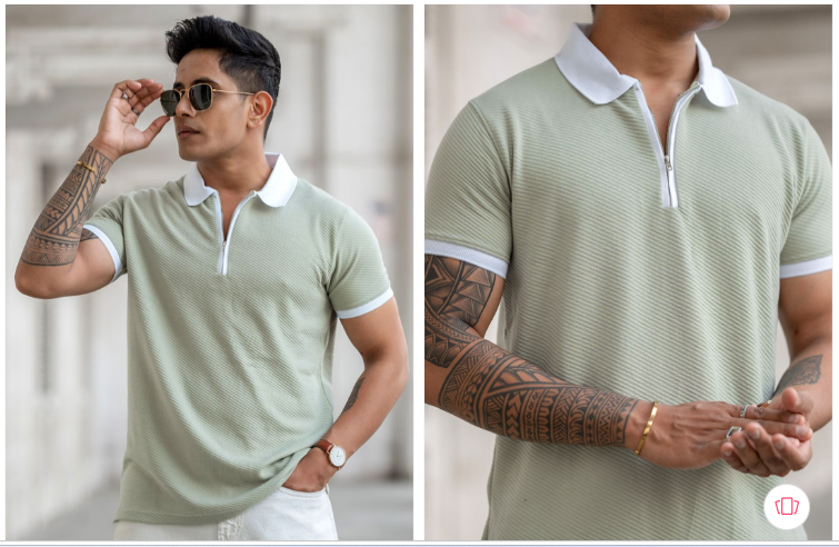 Redtape Powerlook Men Polo Collar T-Shirt